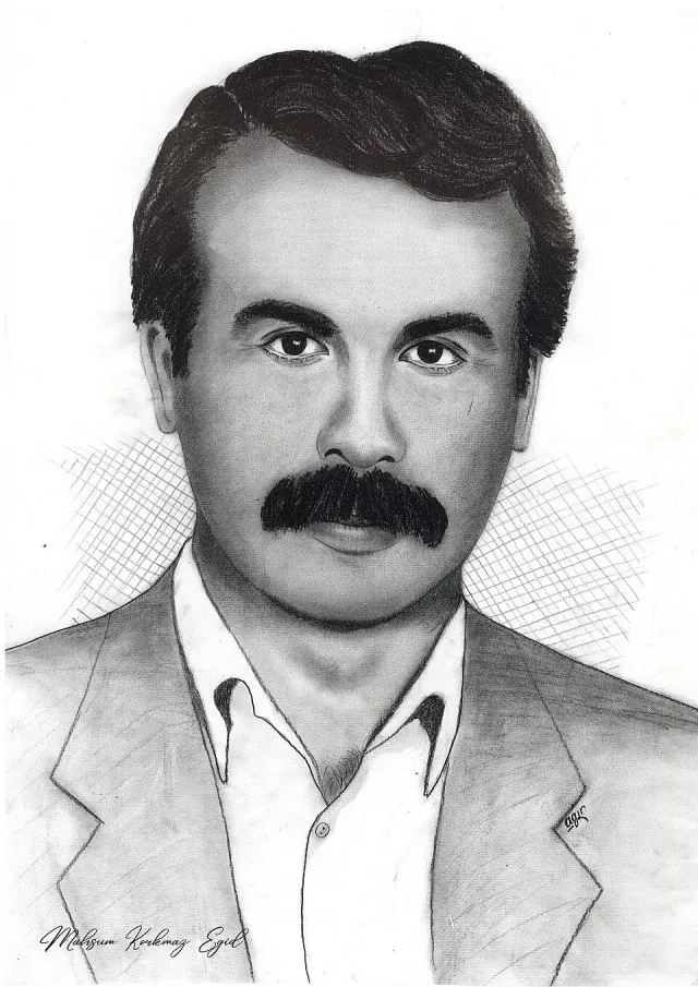 Mahsum Korkmaz portresi