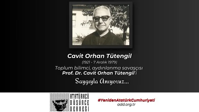 Cavit Orhan Tütengil portresi