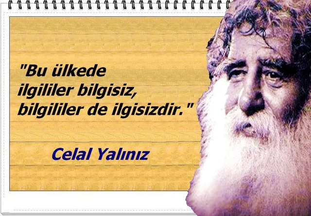 Celâl Yalınız portresi