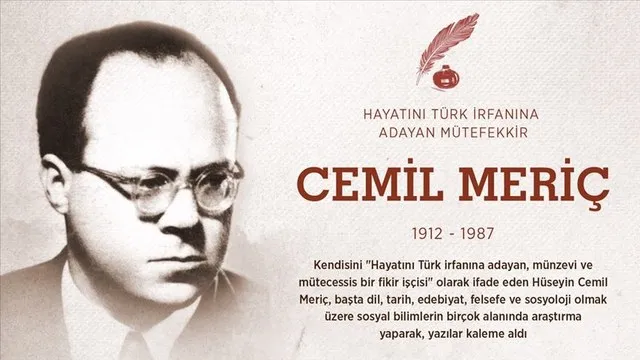 Hüseyin Cemil Meriç portresi
