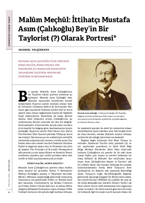Mustafa Asım Lostar portresi