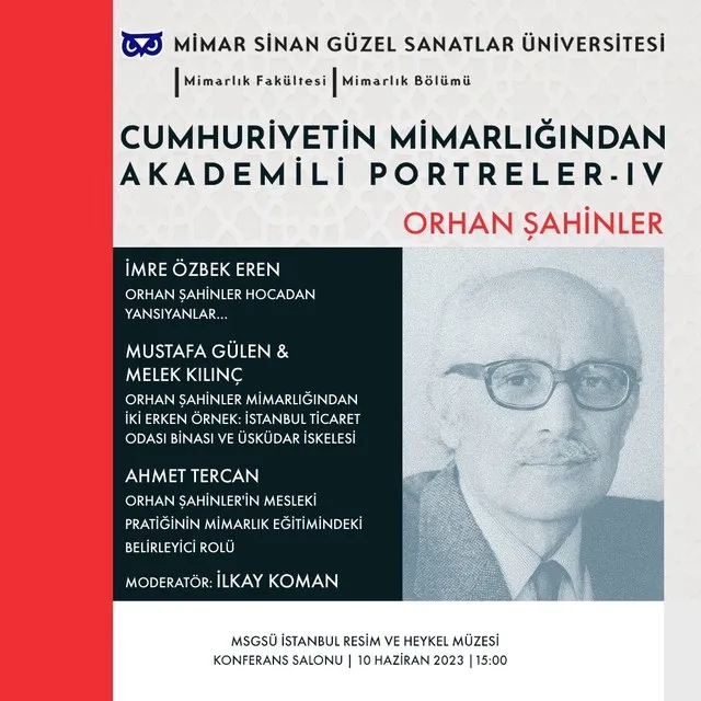 Orhan Şahinler portresi