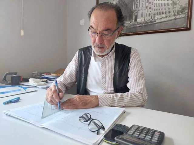 Tekin Aydın portresi