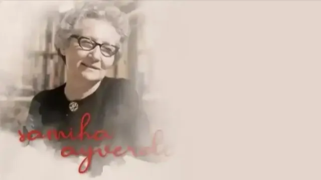 Sâmiha Ayverdi portresi