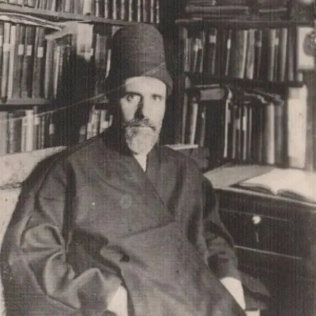 Tâhirü'l-Mevlevî (Mehmed Tâhir Olgun) portresi