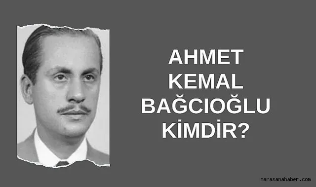 Ahmet Kemal Bağcıoğlu portresi