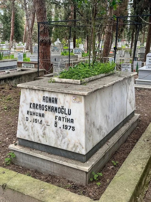 Adnan Karaosmanoğlu portresi