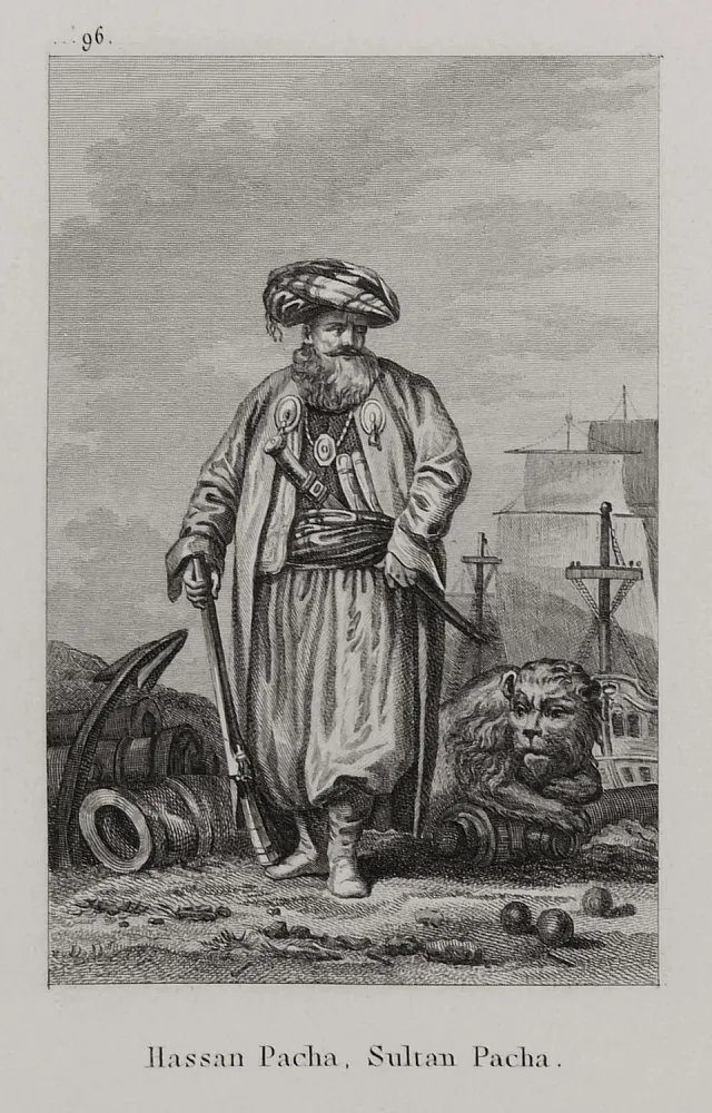 Cezayirli Gazi Hasan Paşa portresi