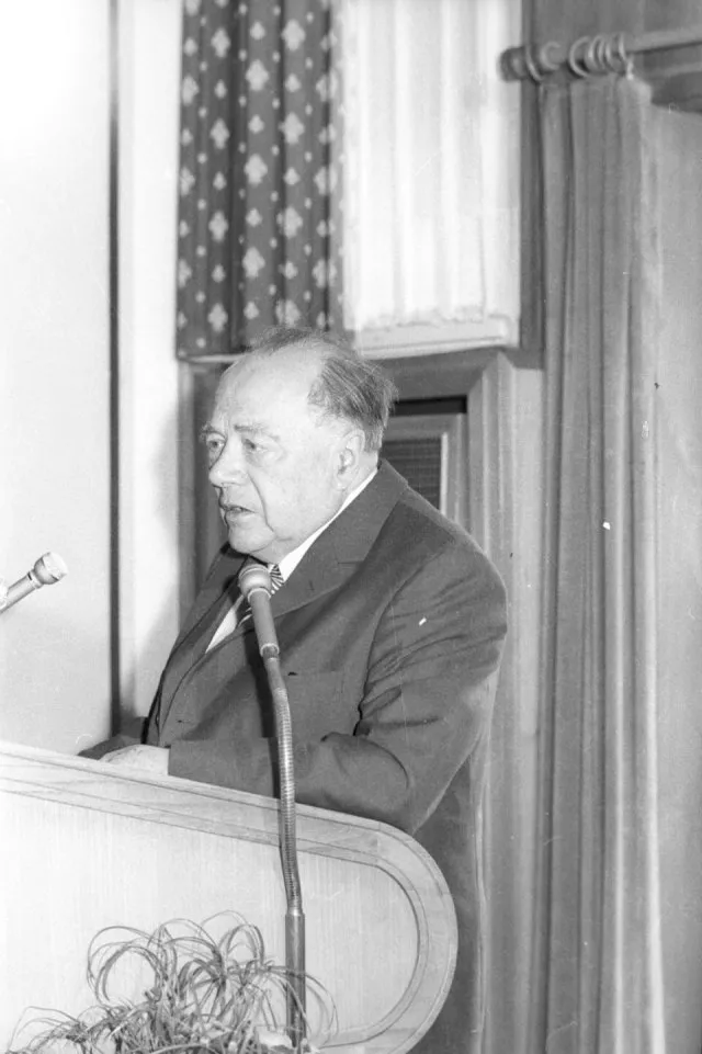 Fritz Baade portresi