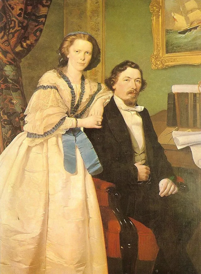 Adolph Diedrich Kindermann portresi