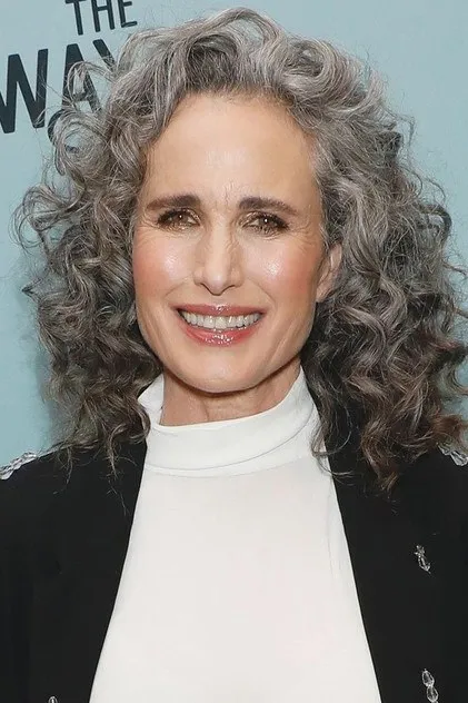 Andie MacDowell portresi