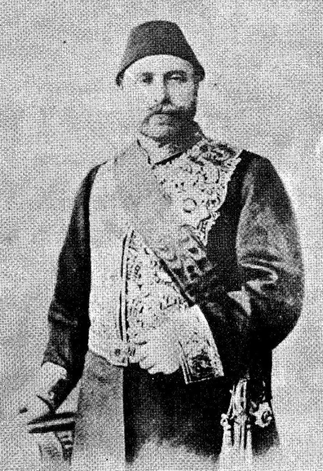 Cenânîzâde Mehmed Kadrî Paşa portresi