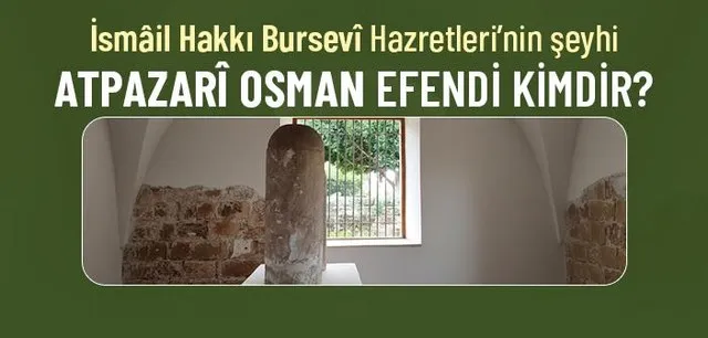 Atpazarı Şeyhi Osman Efendi portresi