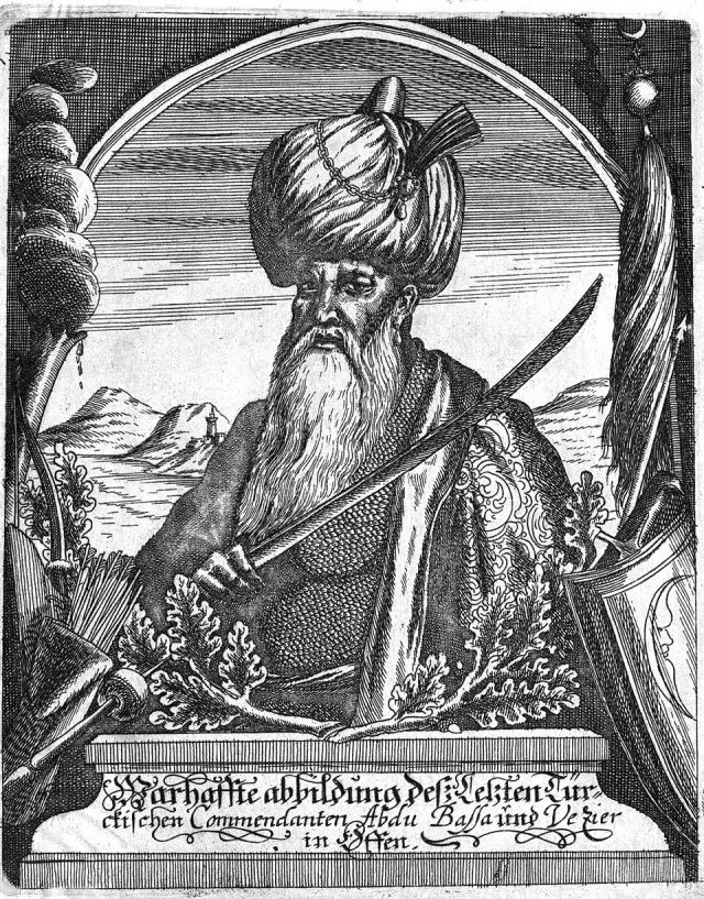 Arnavut Abdurrahman Abdi Paşa portresi