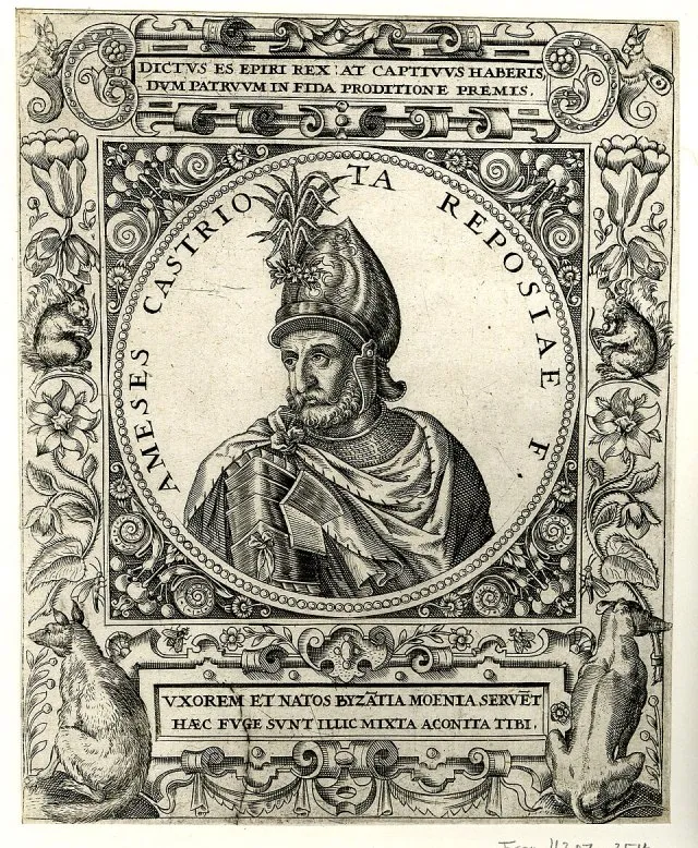 Hamza Kastriyota portresi