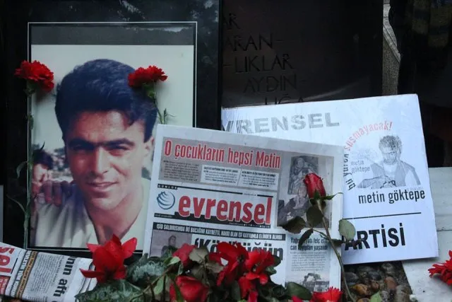 Metin Göktepe portresi