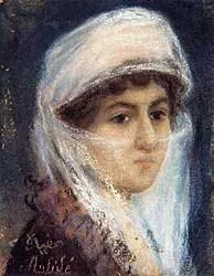 Müfide Kadri portresi