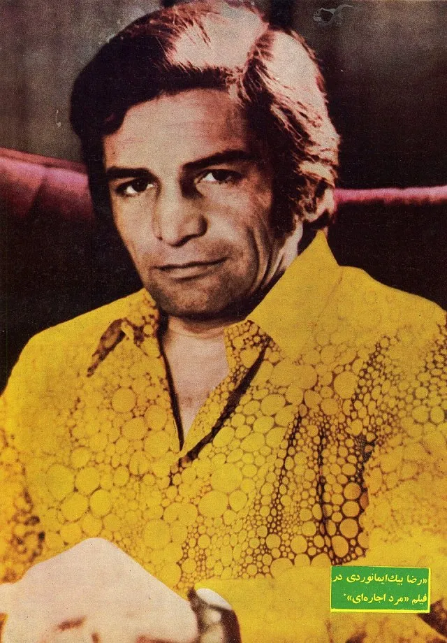 Reza Beyk İmanverdi portresi