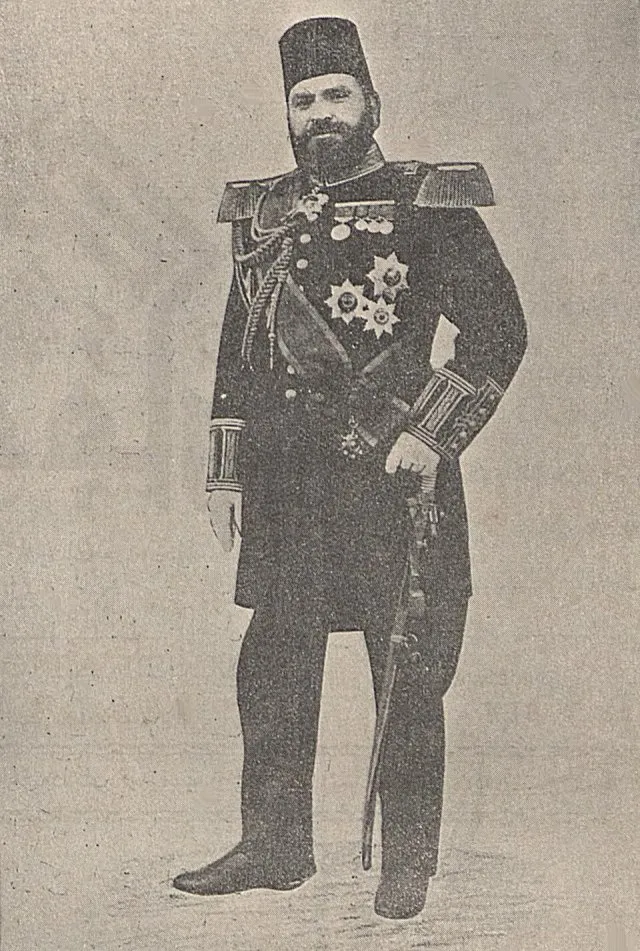 Mehmed Şâkir Paşa (1855-1919) portresi