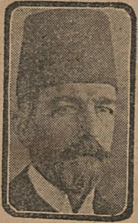 Mustafa Reşid Paşa (1858-1924) portresi