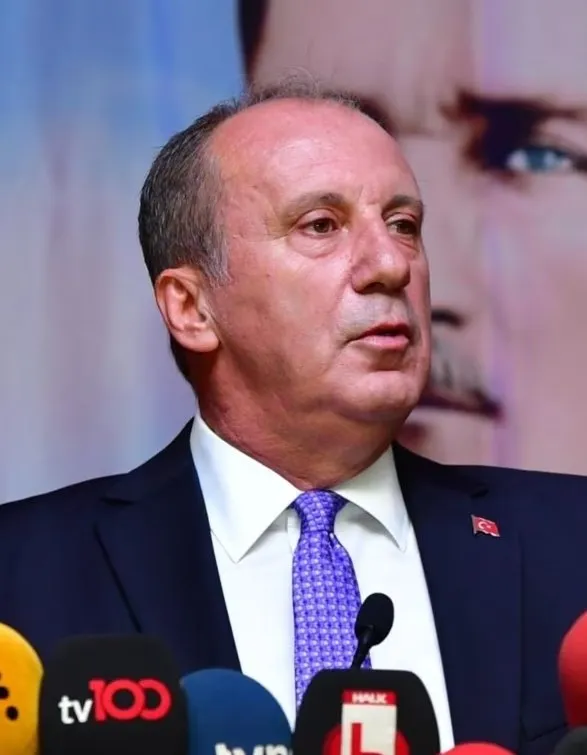 Muharrem İnce portresi