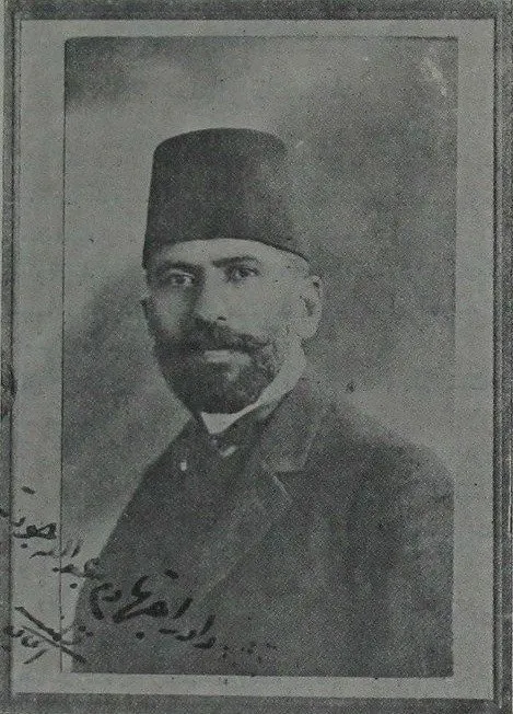 Süleyman Nazif portresi