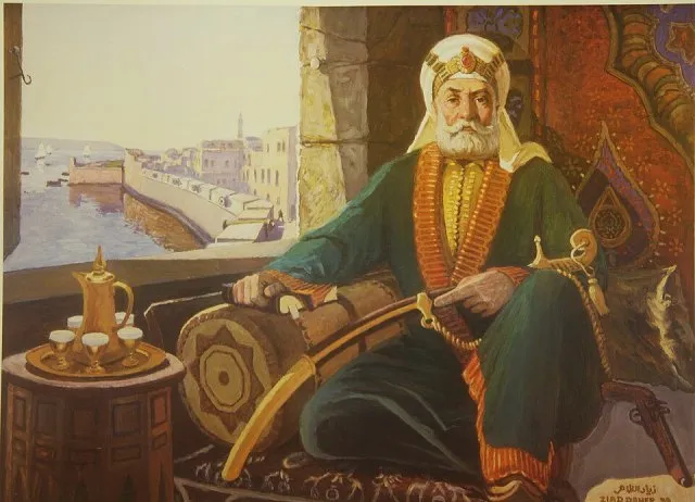 Zâhir el-Ömer portresi