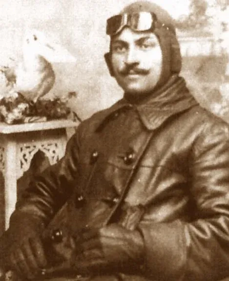 Tayyareci Fethi Bey portresi