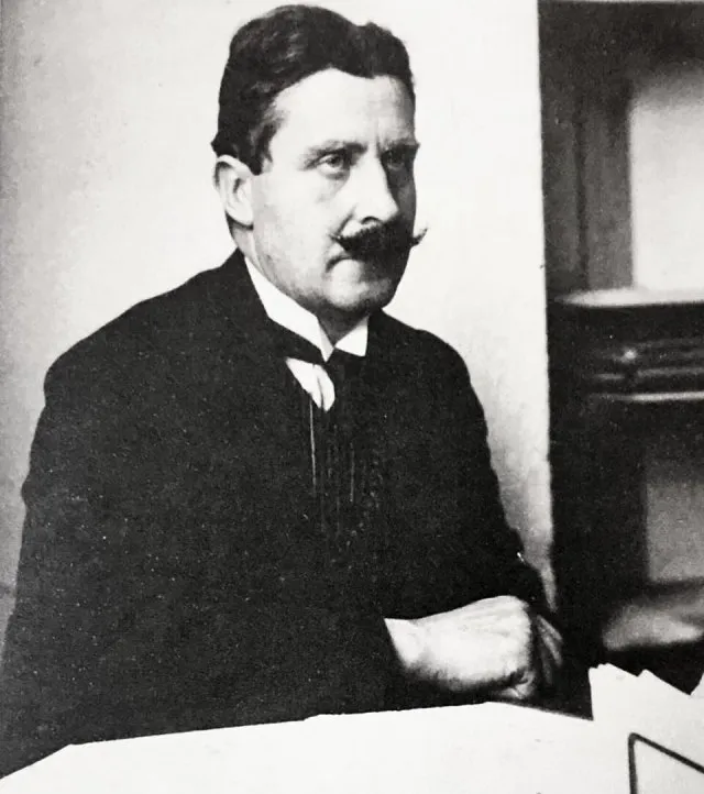Bahâeddin Şâkir portresi