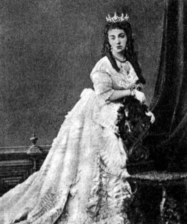 Refia Sultan (Abdülmecid'in kızı) portresi
