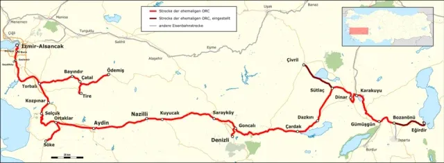 Çatal-Tire demiryolu portresi