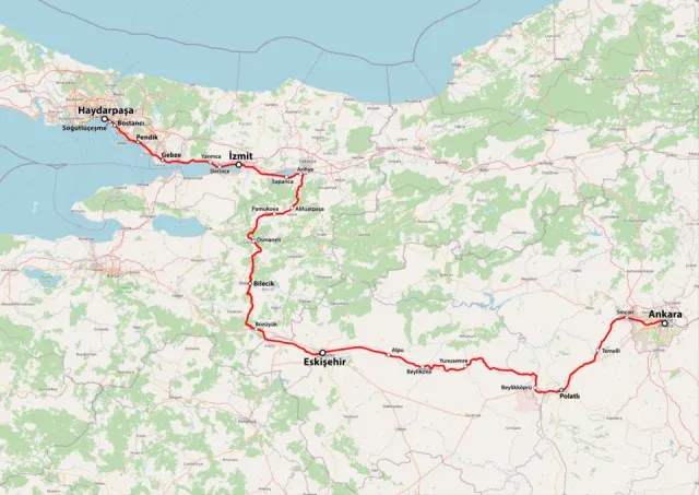 İstanbul-Ankara demiryolu portresi