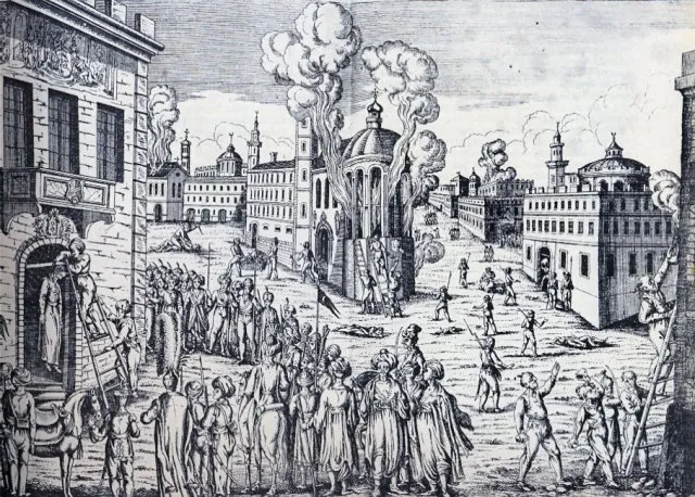 1821 İstanbul katliamı portresi