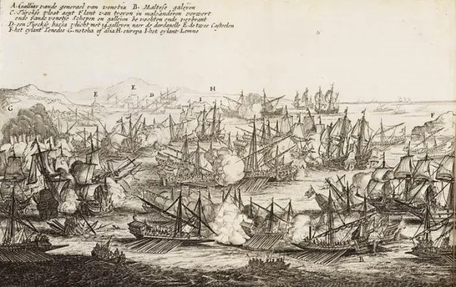 Çanakkale Deniz Muharebesi (1656) portresi