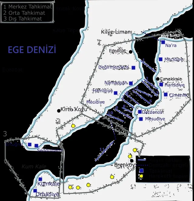 Çanakkale Taarruzu (18-19 Temmuz 1912) portresi
