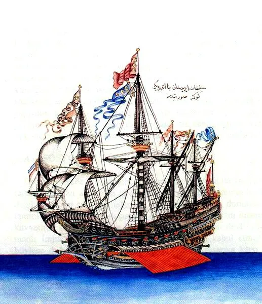 Modon Deniz Muharebesi (1500) portresi