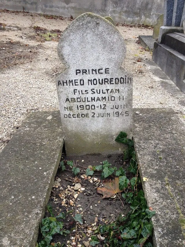 Ahmed Nureddin Efendi (II. Abdülhamid'in oğlu) portresi