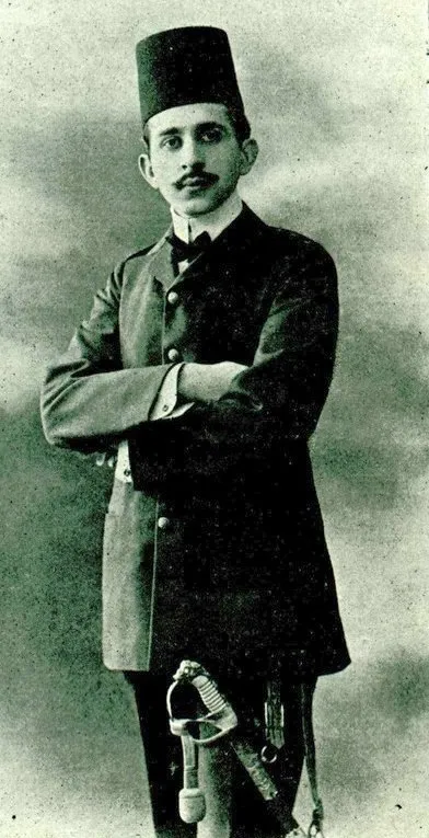 Mehmed Burhaneddin Efendi (II. Abdülhamid'in oğlu) portresi