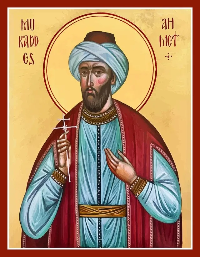 Hattat Ahmet portresi
