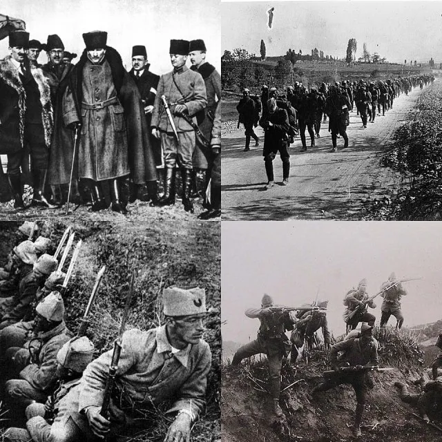 Türk Kurtuluş Savaşı Batı Cephesi portresi