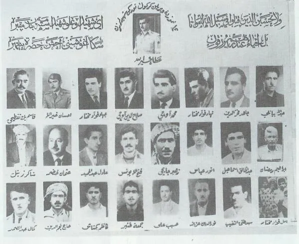 1959 Kerkük Katliamı portresi