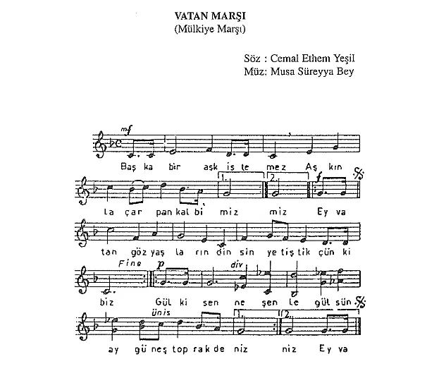 Mülkiye Marşı portresi