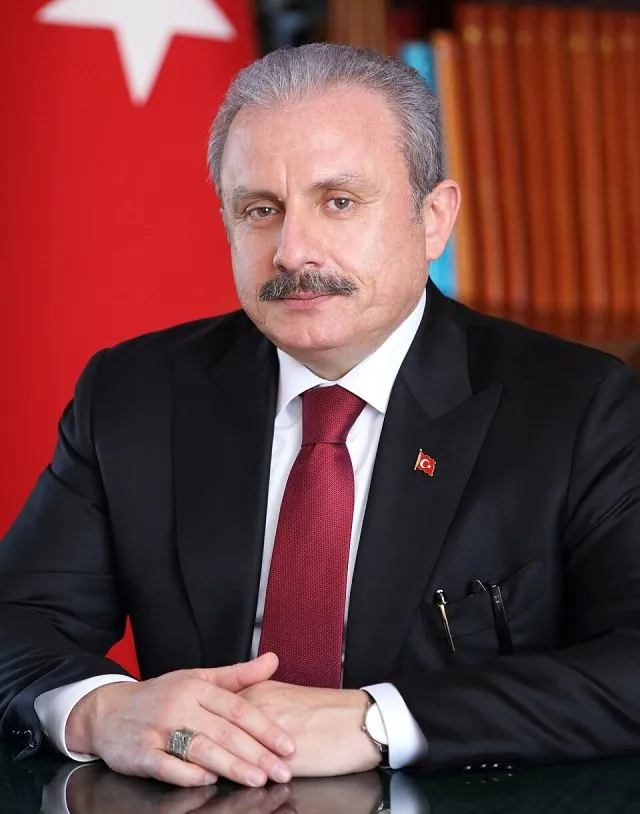 Mustafa Şentop portresi