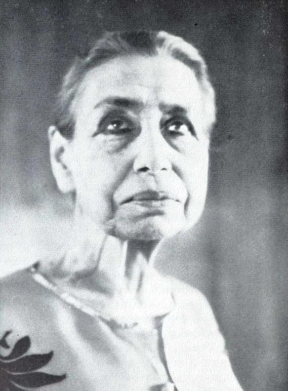 Mirra Alfassa portresi
