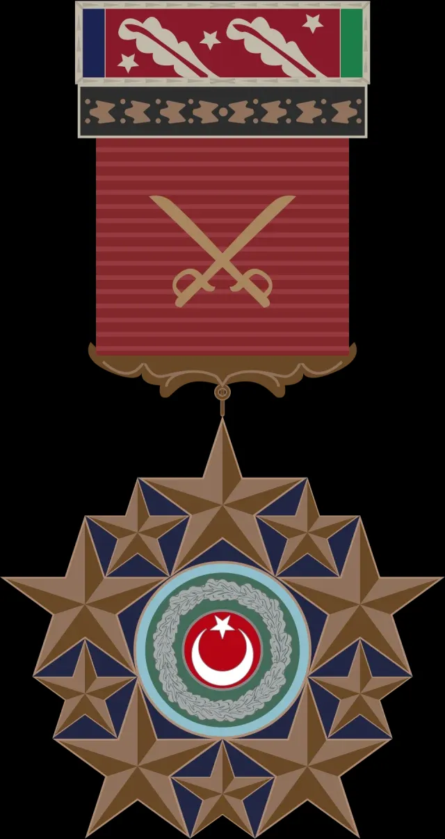 Türk Silahlı Kuvvetleri Şeref Madalyası portresi