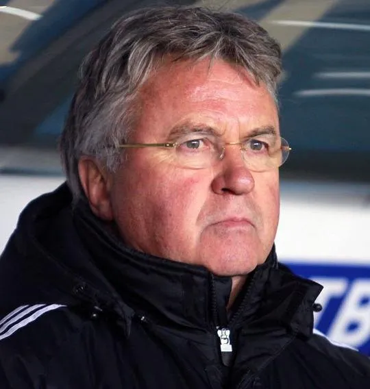 Guus Hiddink portresi