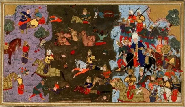 Koyungeçidi Muharebesi portresi