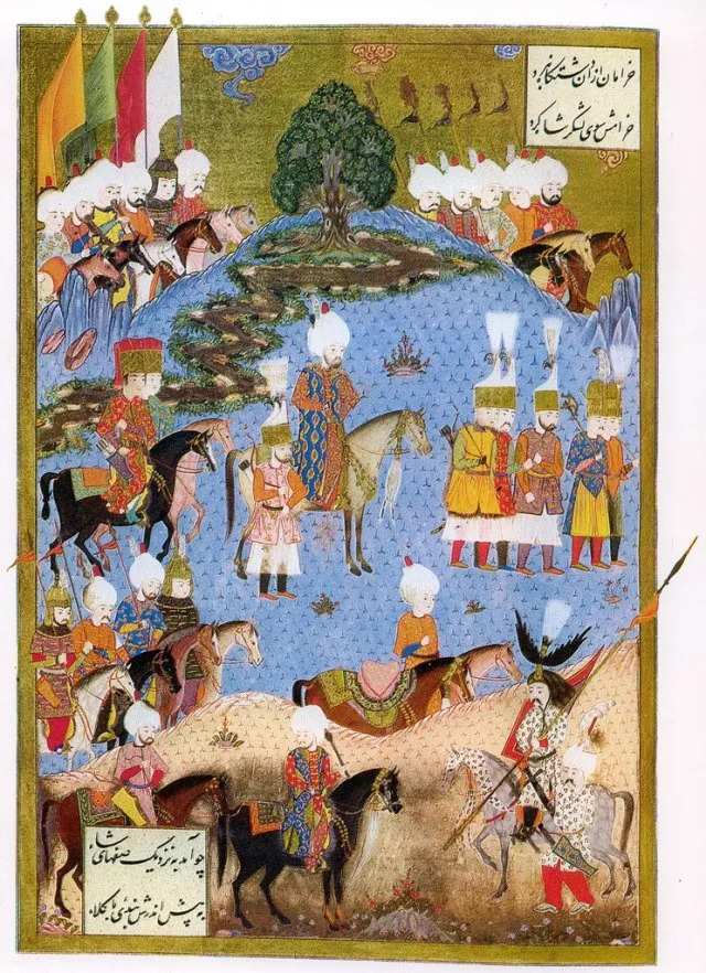 Taht-ı Süleyman Muharebesi portresi