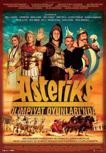 Asteriks Olimpiyat Oyunları'nda afişi