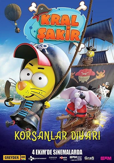 Kral Şakir: Korsanlar Diyarı afişi